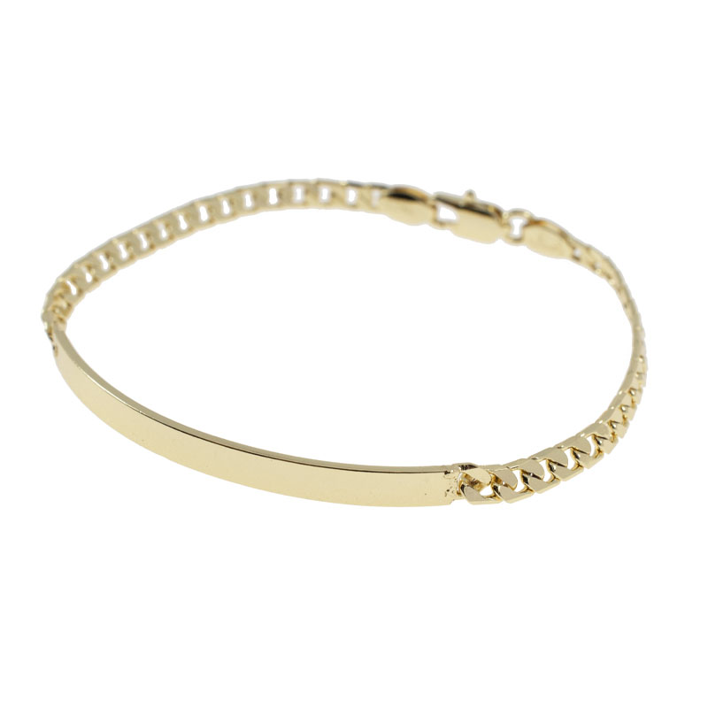 PULSERA CHAPA GOLDEN CHAIN