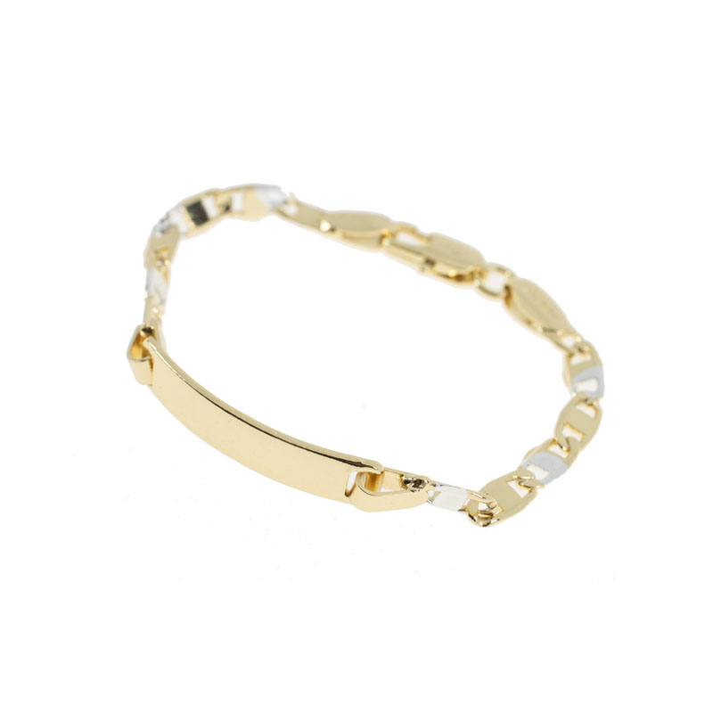 PULSERA BITONO GOLDEN CASTING
