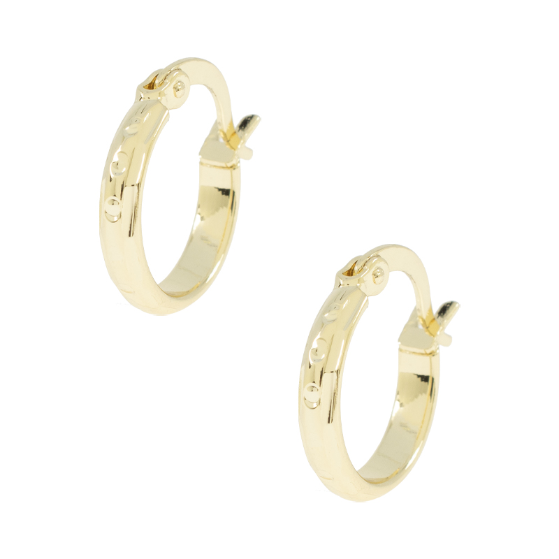 ARRACADA CHAPA GOLDEN CASTING