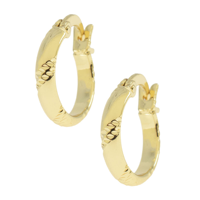ARRACADA CHAPA GOLDEN CASTING
