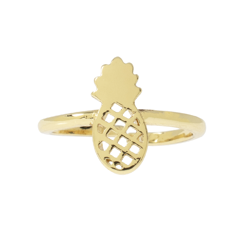ANILLO  CHAPA GOLDEN CASTING