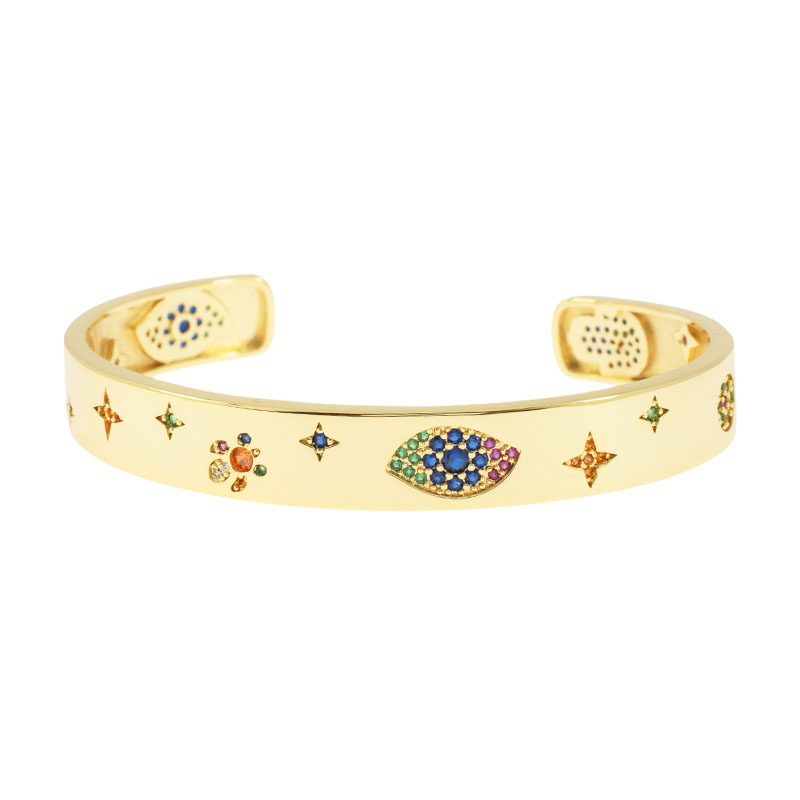 BRAZALETE CHAPA GOLDEN RAINBOW