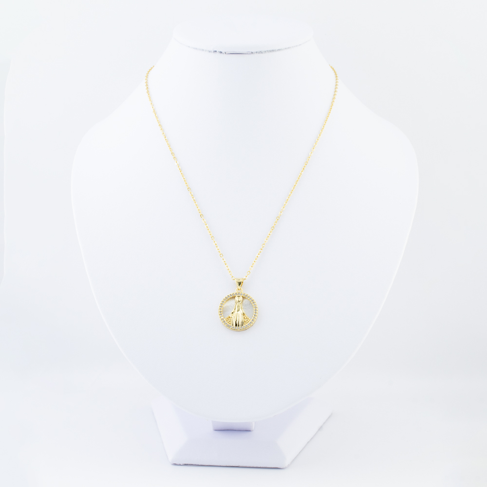 DIJE CHAPA GOLDEN STONE