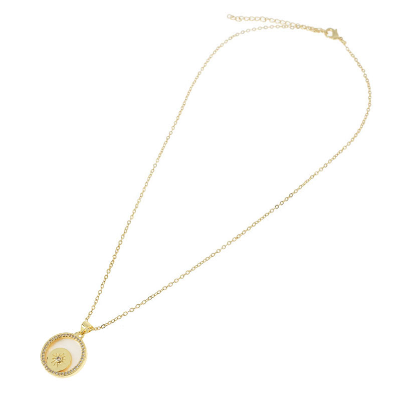 DIJE CHAPA GOLDEN STONE