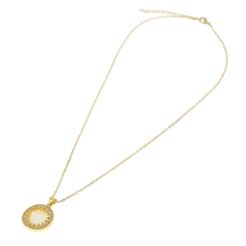 DIJE CHAPA GOLDEN STONE
