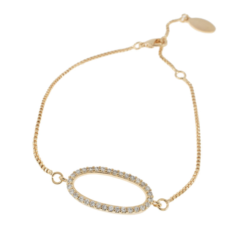 PULSERA CHAPA CRYSTIME