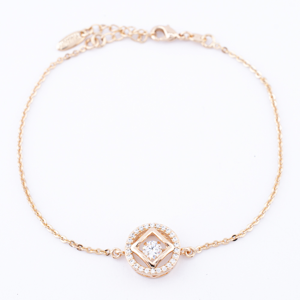 PULSERA CHAPA CRYSTIME