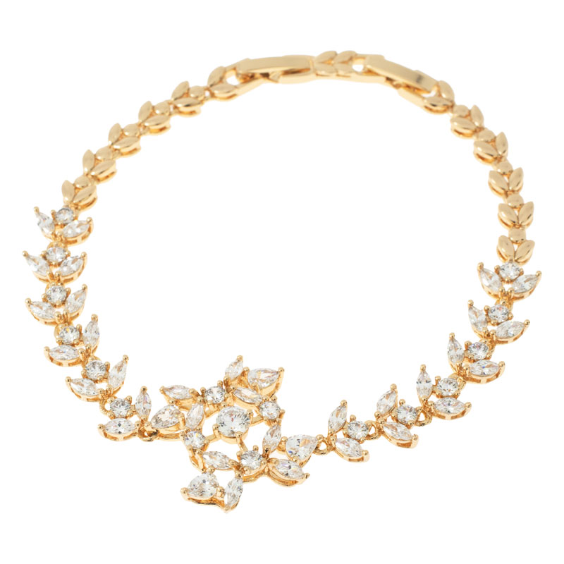 PULSERA CHAPA CRYSTIME