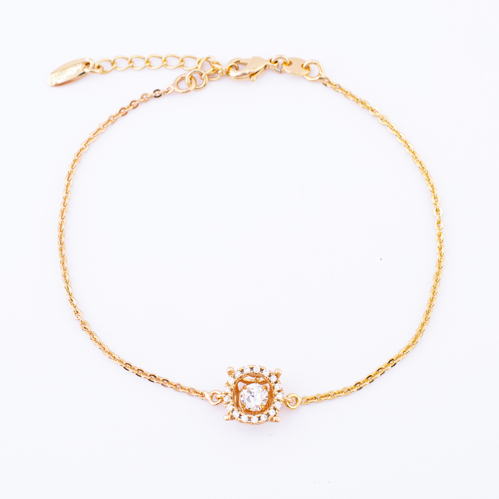 PULSERA CHAPA CRYSTIME