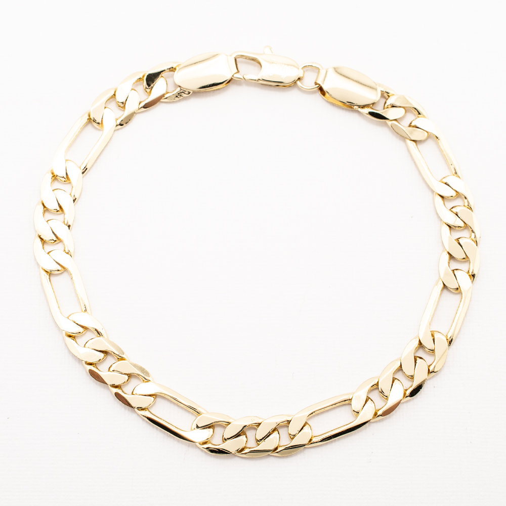 PULSERA CHAPA GOLDEN CASTING