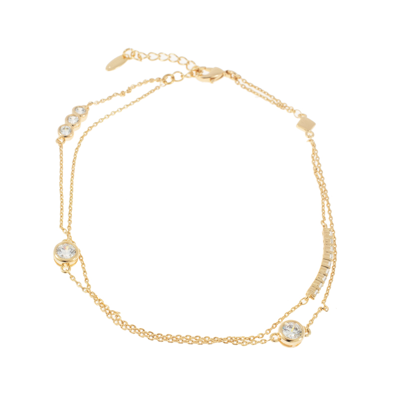 PULSERA CHAPA CRYSTIME