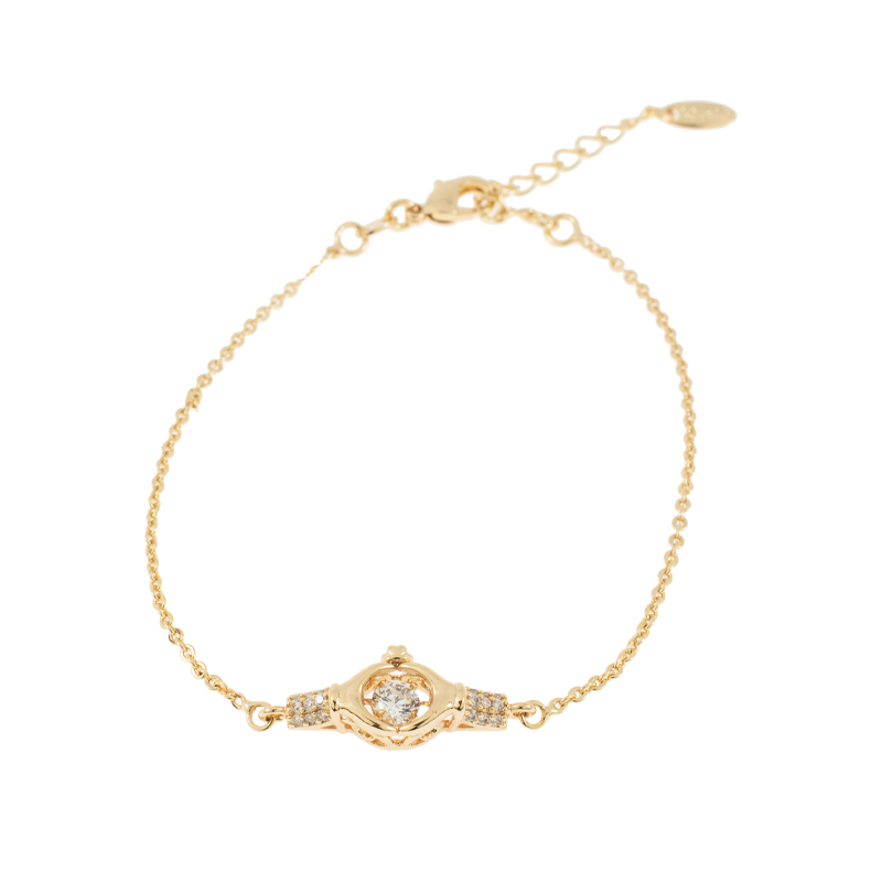 PULSERA CHAPA CRYSTIME