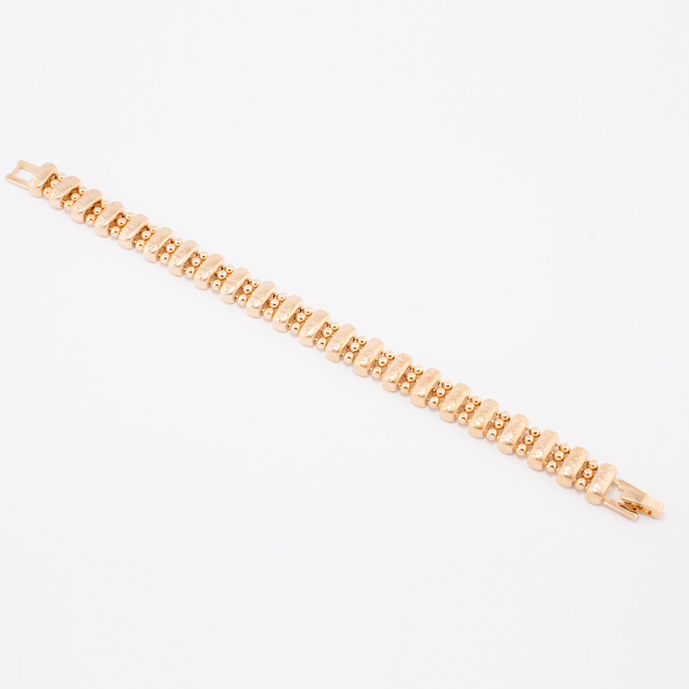 PULSERA CHAPA GOLDEN CASTING
