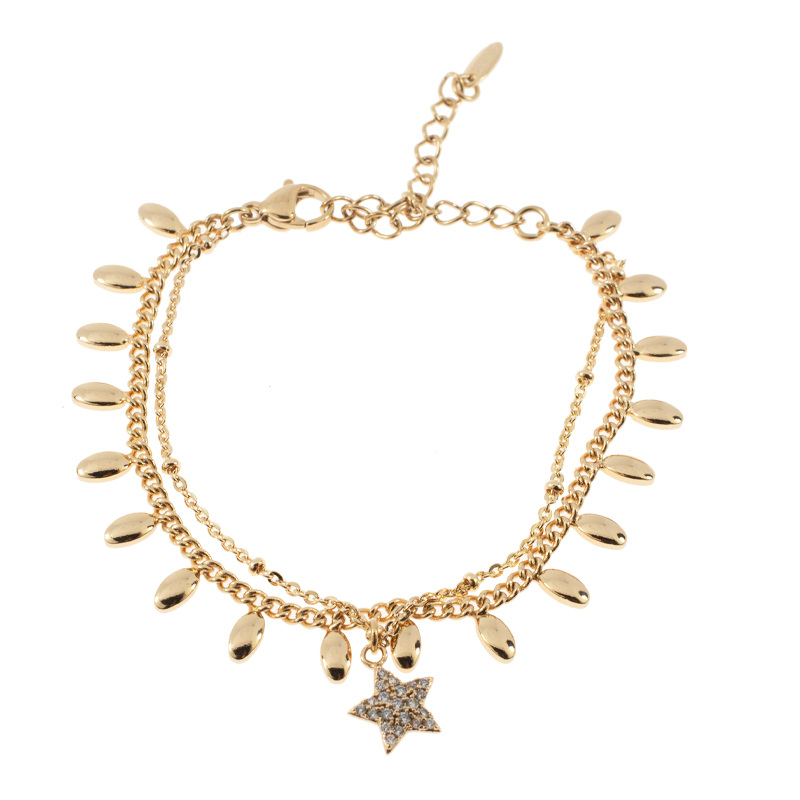 PULSERA CHAPA CRYSTIME