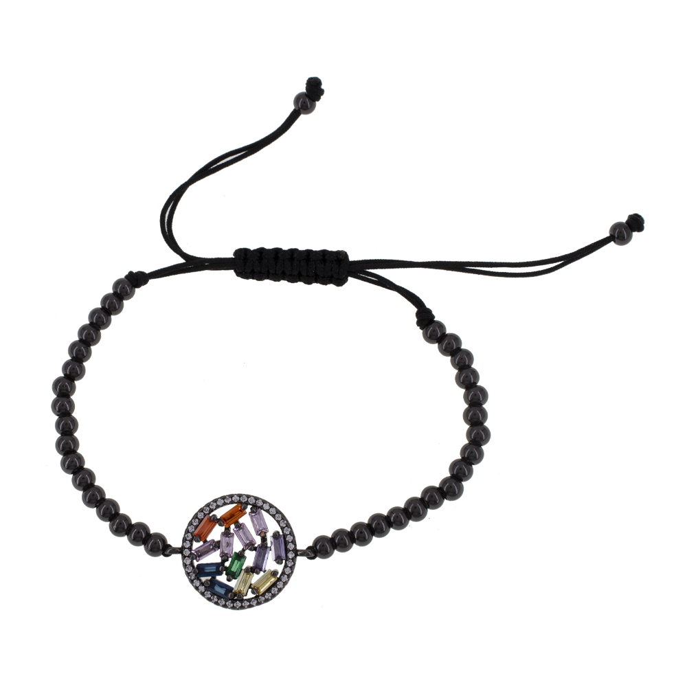 PULSERA CHAPA GOLDEN RAINBOW