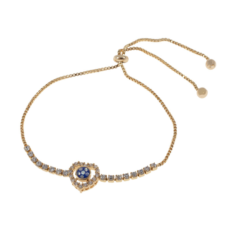 PULSERA CHAPA CRYSTIME
