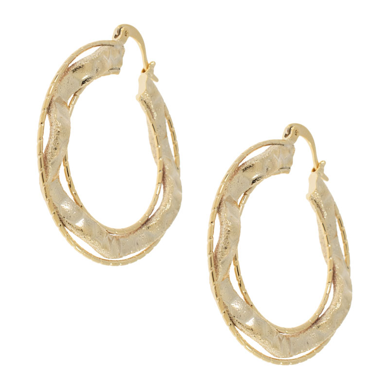ARRACADA CHAPA GOLDEN CASTING