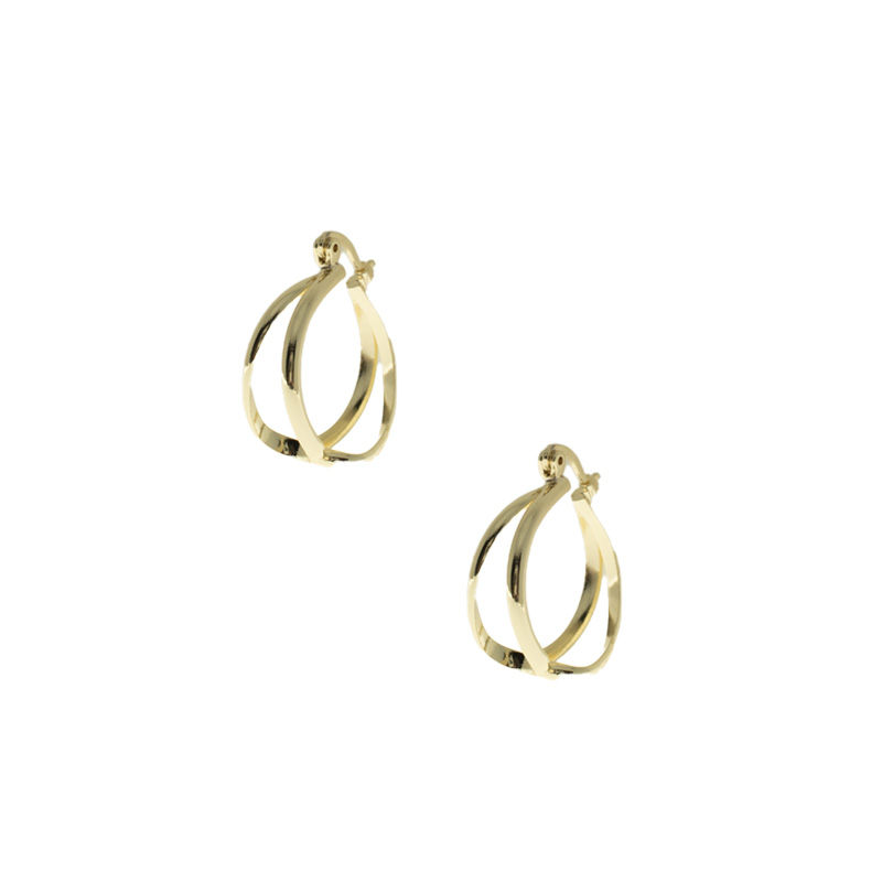 ARRACADA CHAPA GOLDEN CASTING