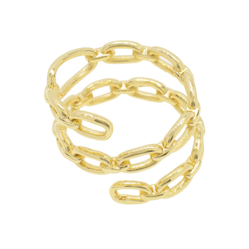 ANILLO  CHAPA GOLDEN CASTING
