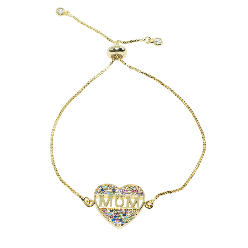 PULSERA CHAPA GOLDEN RAINBOW