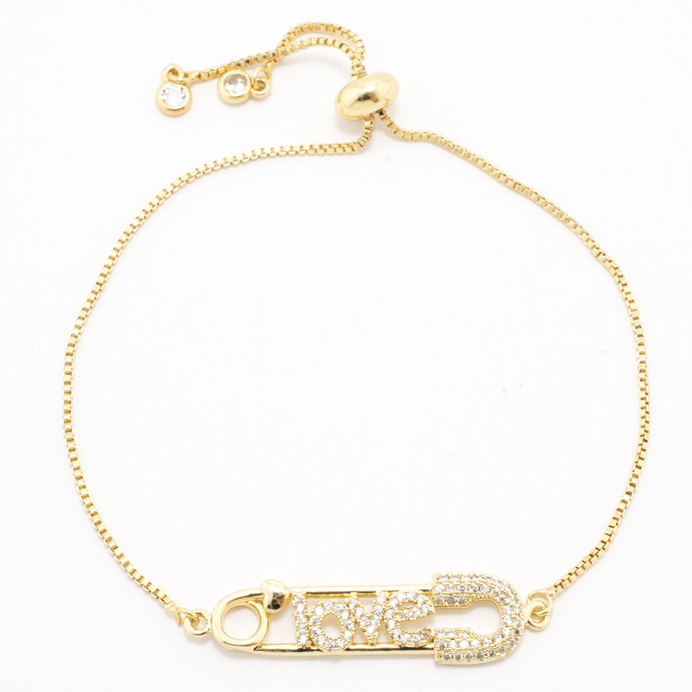 PULSERA CHAPA CRYSTIME