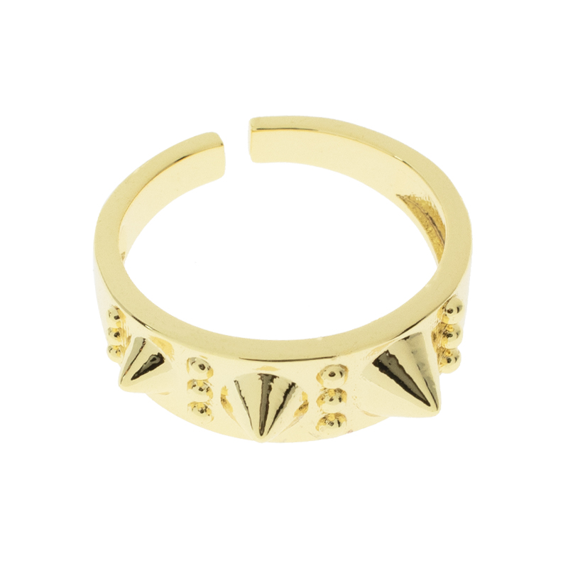ANILLO  CHAPA GOLDEN CASTING