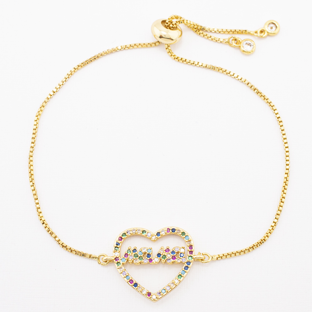 PULSERA GOLDEN RAINBOW