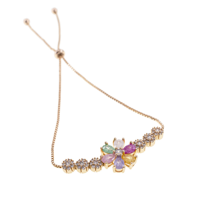 PULSERA CHAPA CRYSTIME