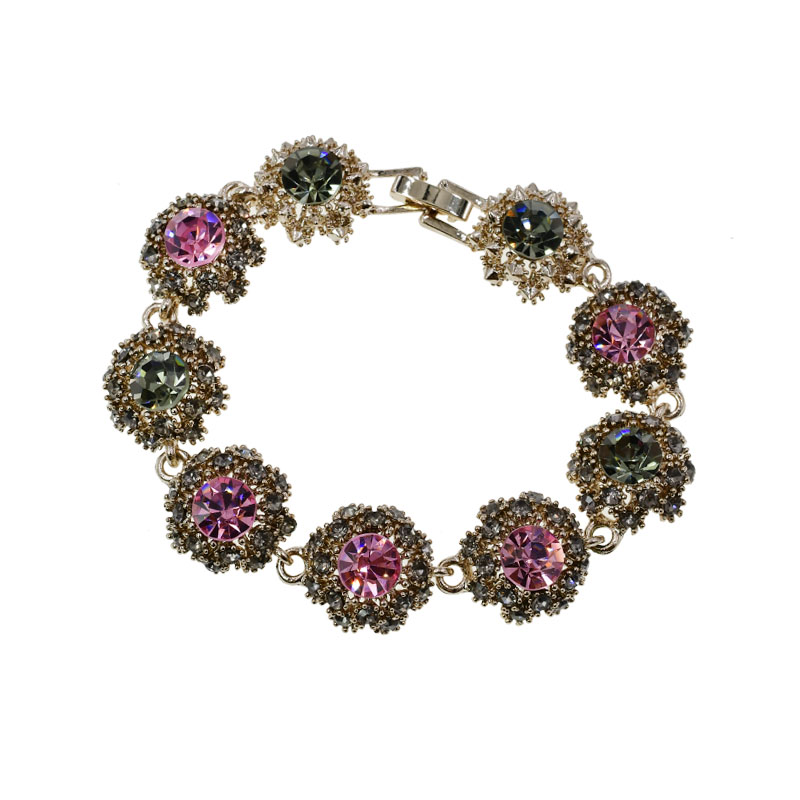 PULSERA CHAPA CRYSTIME