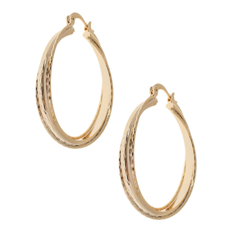 ARRACADA CHAPA GOLDEN CASTING