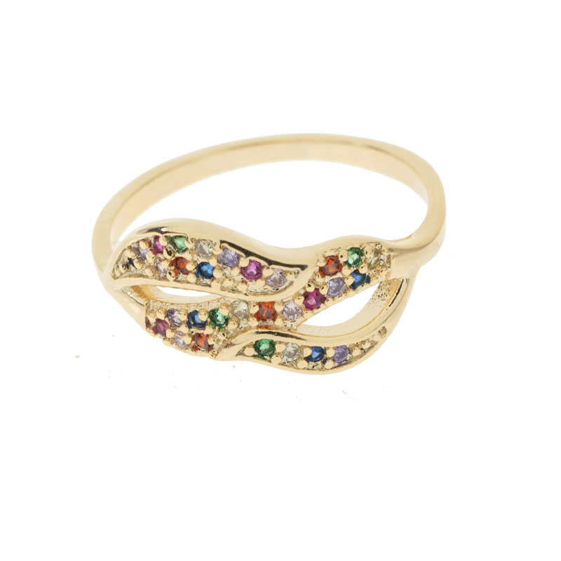 ANILLO  CHAPA GOLDEN RAINBOW