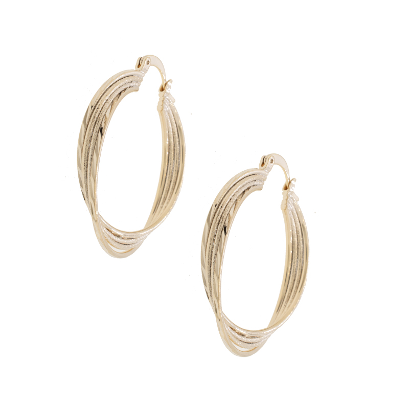 ARRACADA CHAPA GOLDEN CASTING