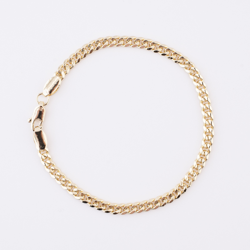 PULSERA CHAPA GOLDEN CASTING