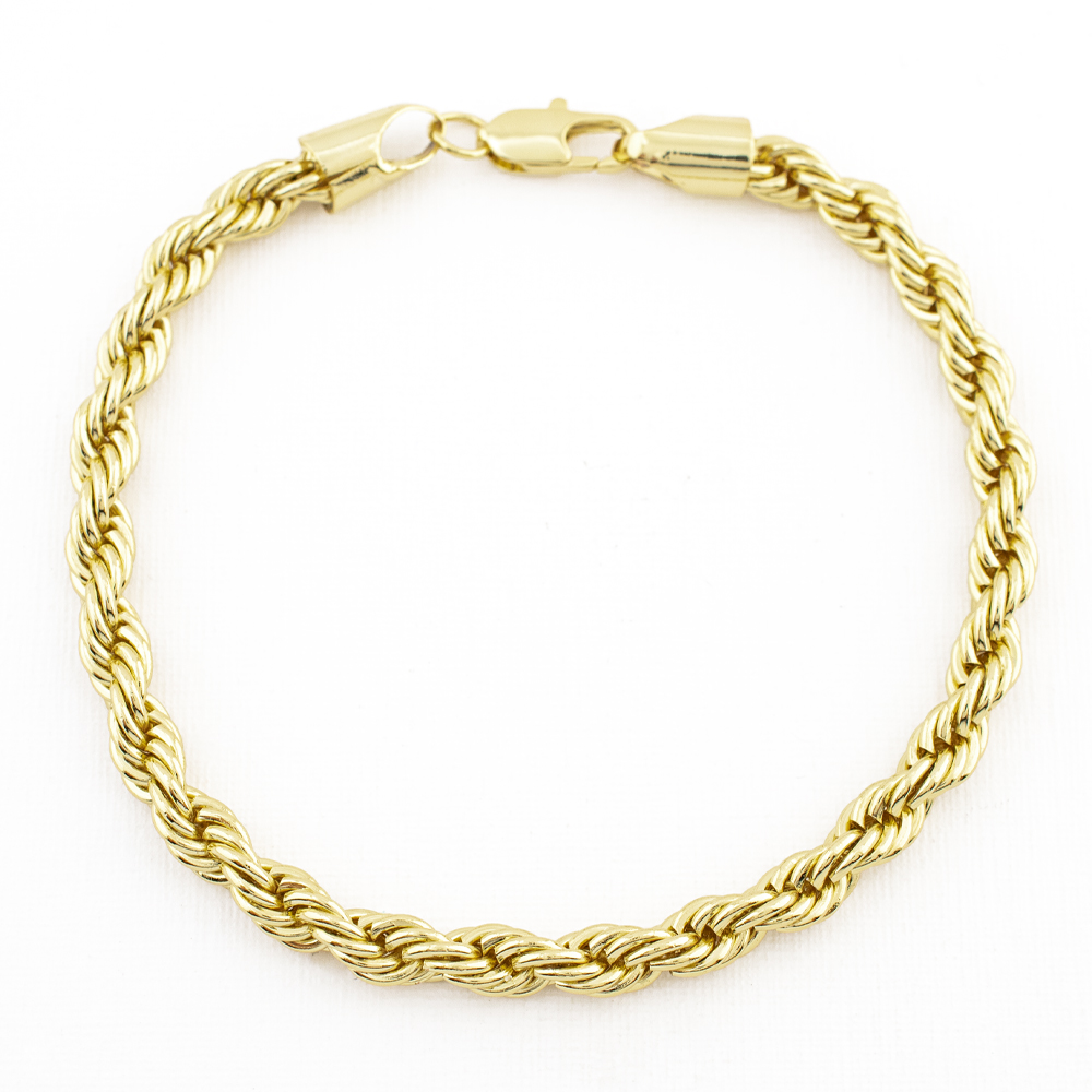 PULSERA CHAPA GOLDEN CASTING
