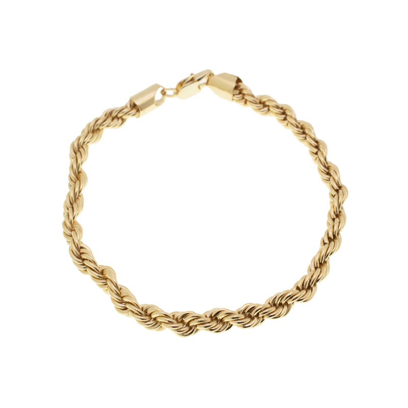 PULSERA CHAPA GOLDEN CASTING