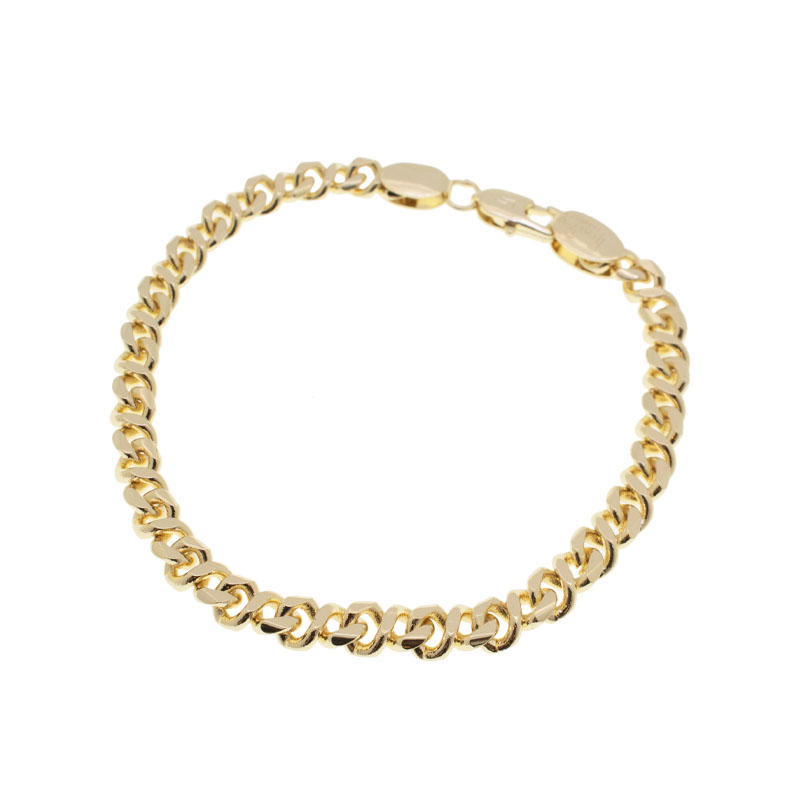 PULSERA CHAPA GOLDEN CASTING