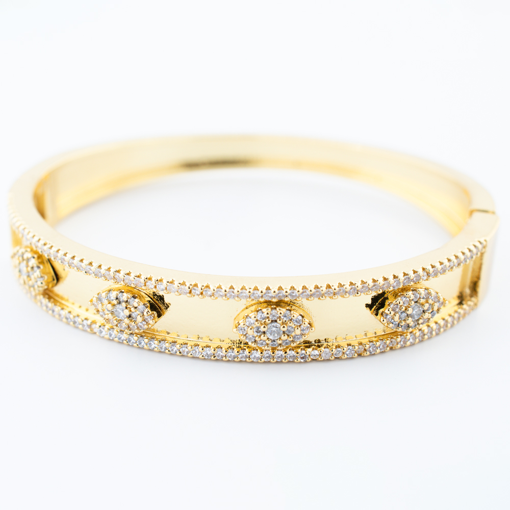 BRAZALETE CHAPA CRYSTIME