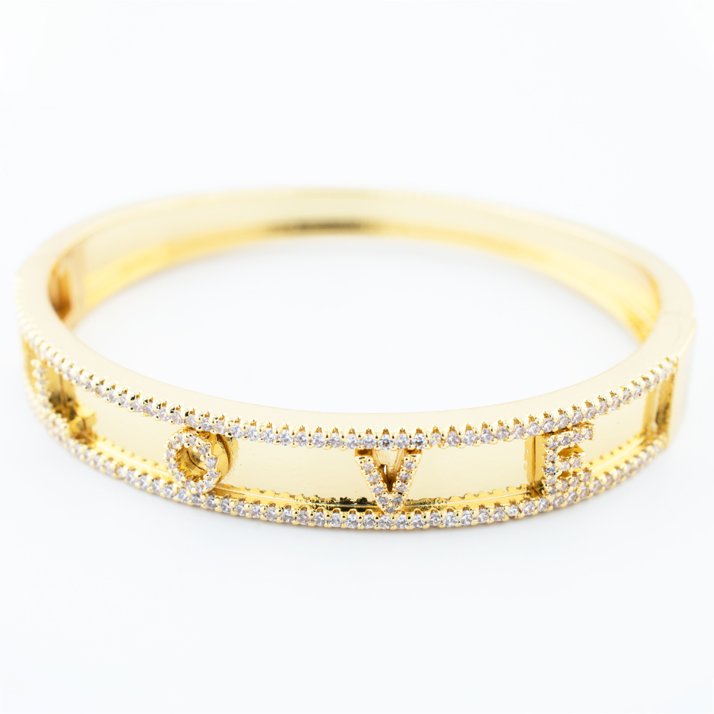 BRAZALETE CHAPA CRYSTIME