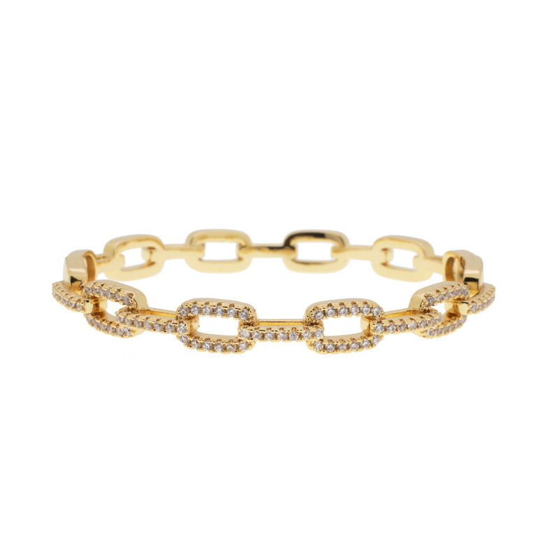 BRAZALETE CHAPA CRYSTIME