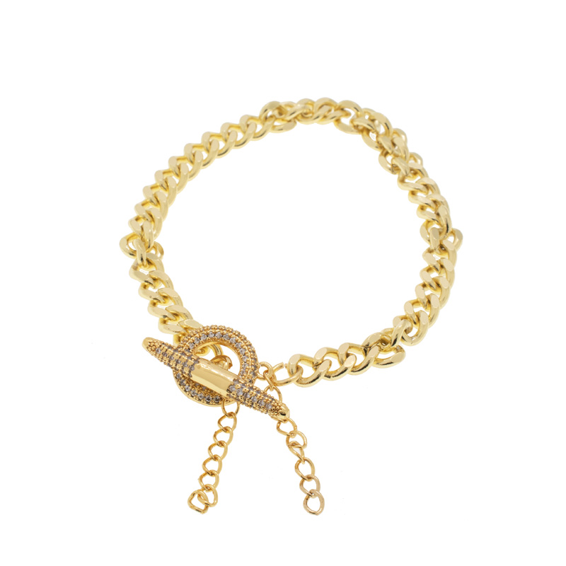 PULSERA CHAPA CRYSTIME