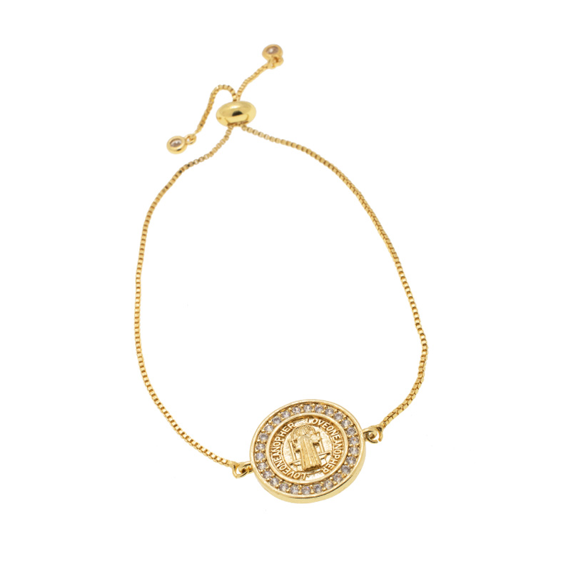 PULSERA CHAPA CRYSTIME