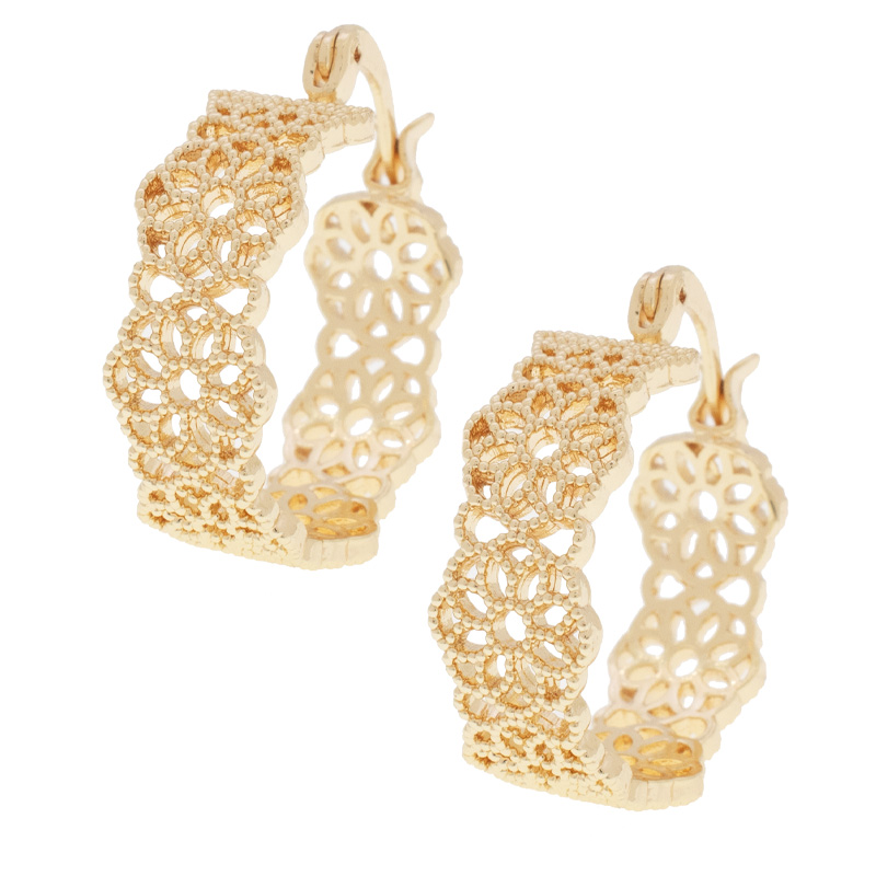 ARRACADA CHAPA GOLDEN CASTING