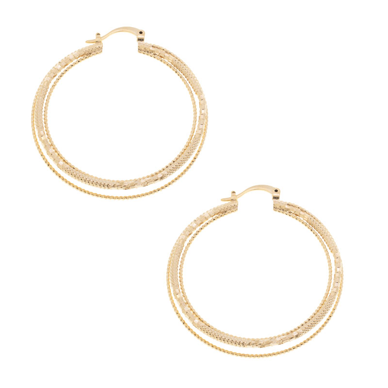 ARRACADA CHAPA GOLDEN CASTING