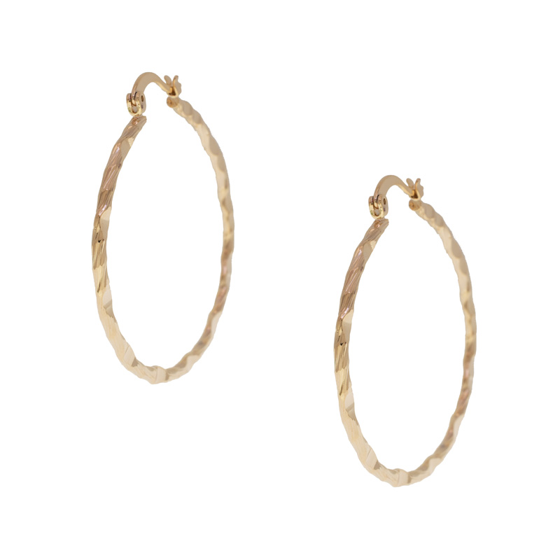 ARRACADA CHAPA GOLDEN CASTING