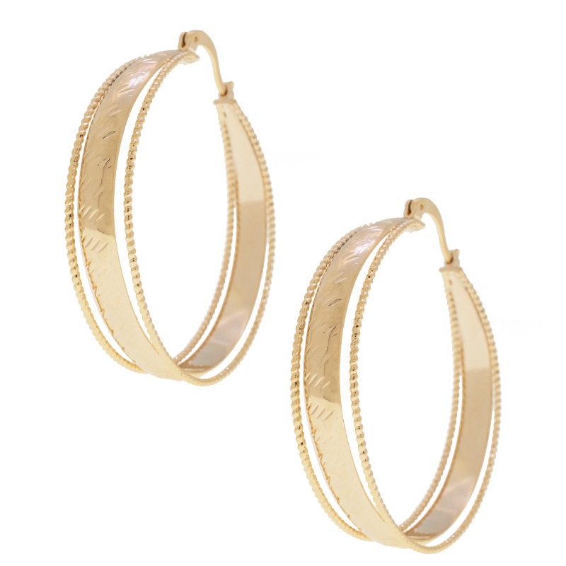 ARRACADA CHAPA GOLDEN CASTING