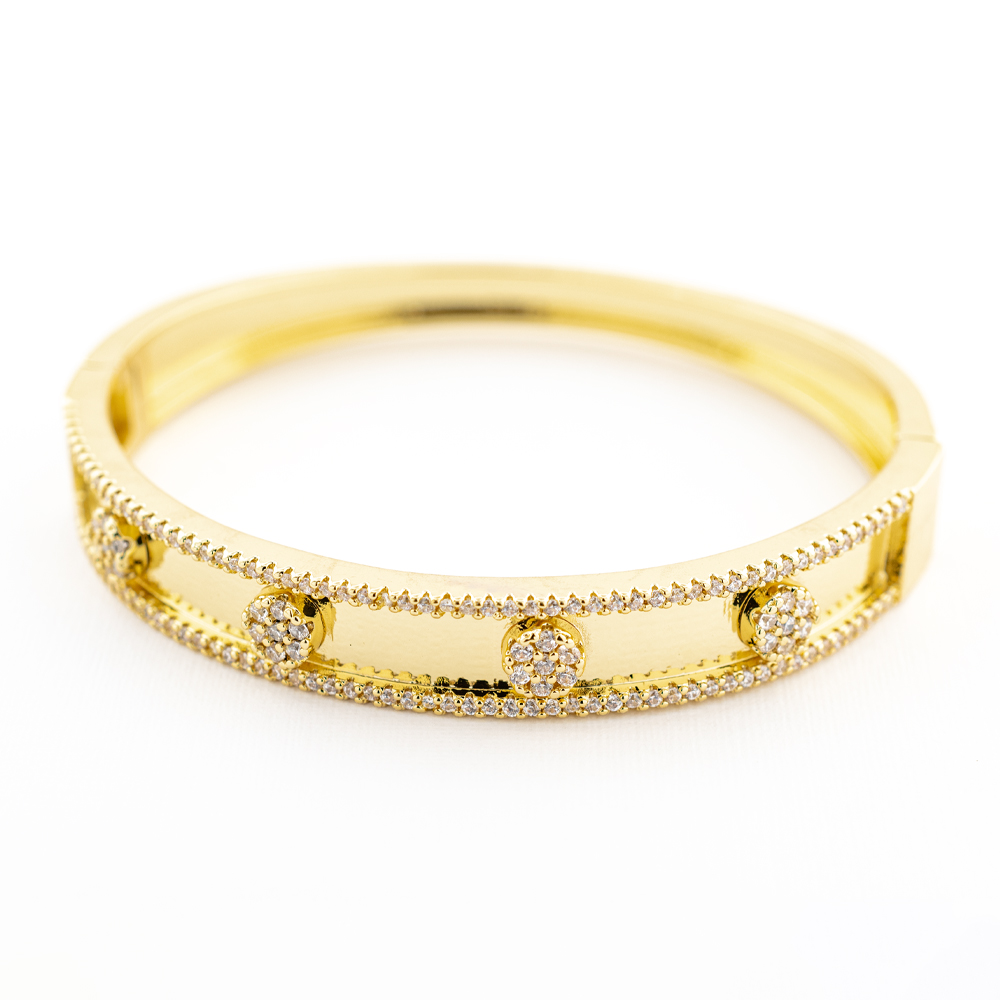 BRAZALETE CHAPA CRYSTIME
