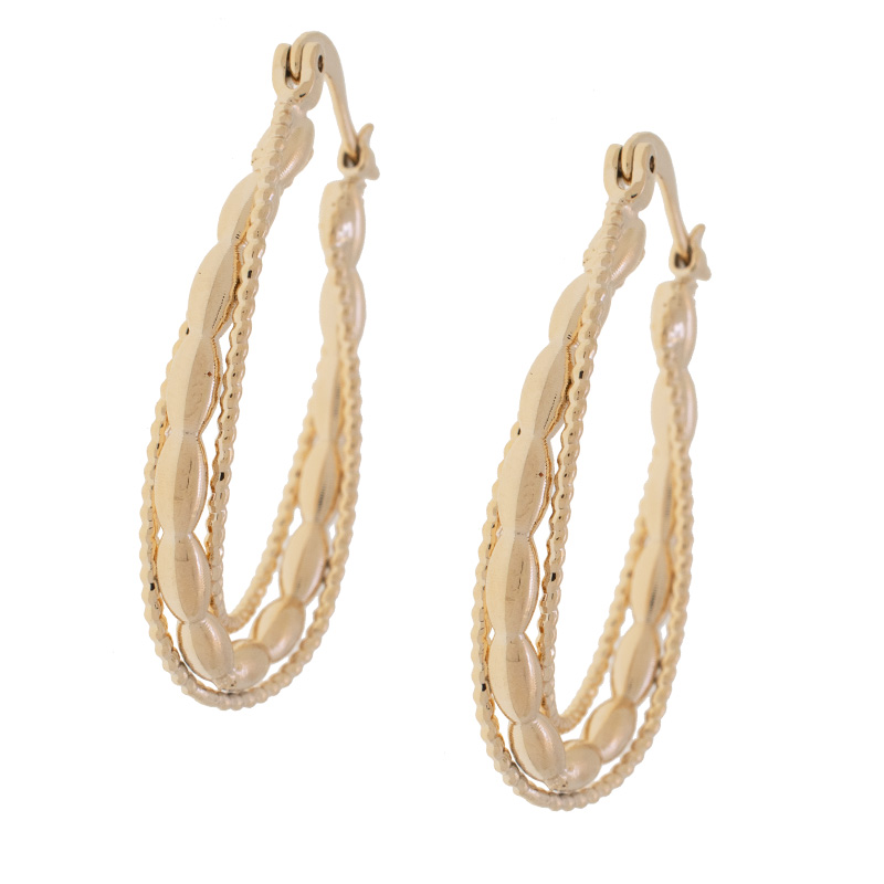 ARRACADA CHAPA GOLDEN CASTING