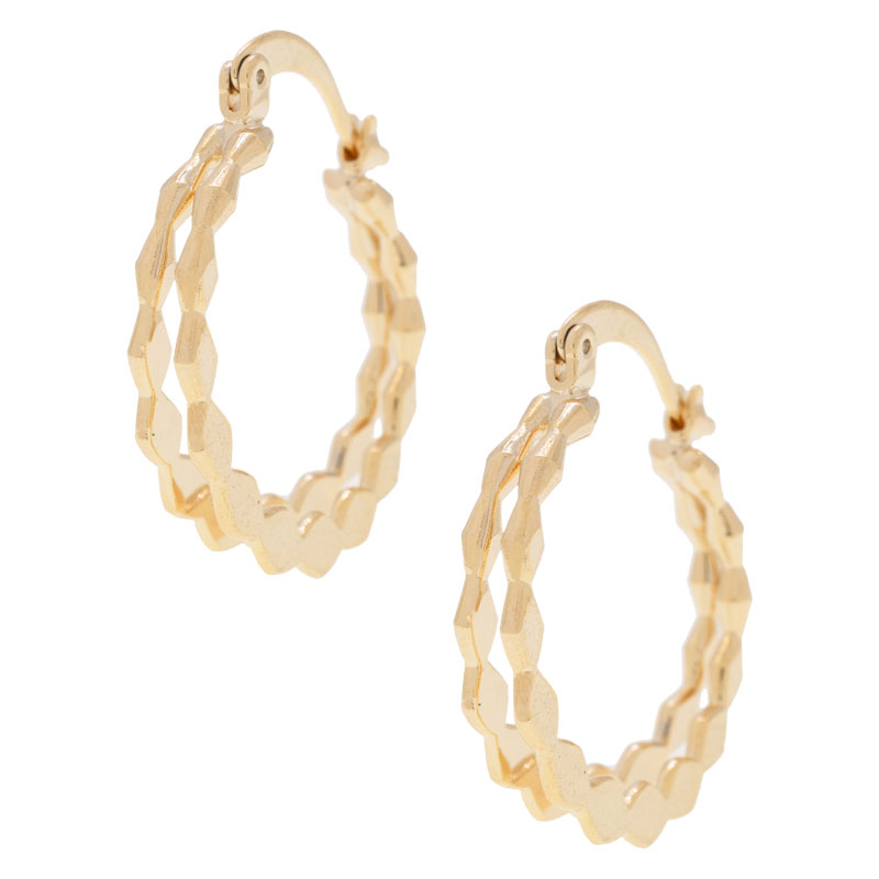 ARRACADA CHAPA GOLDEN CASTING