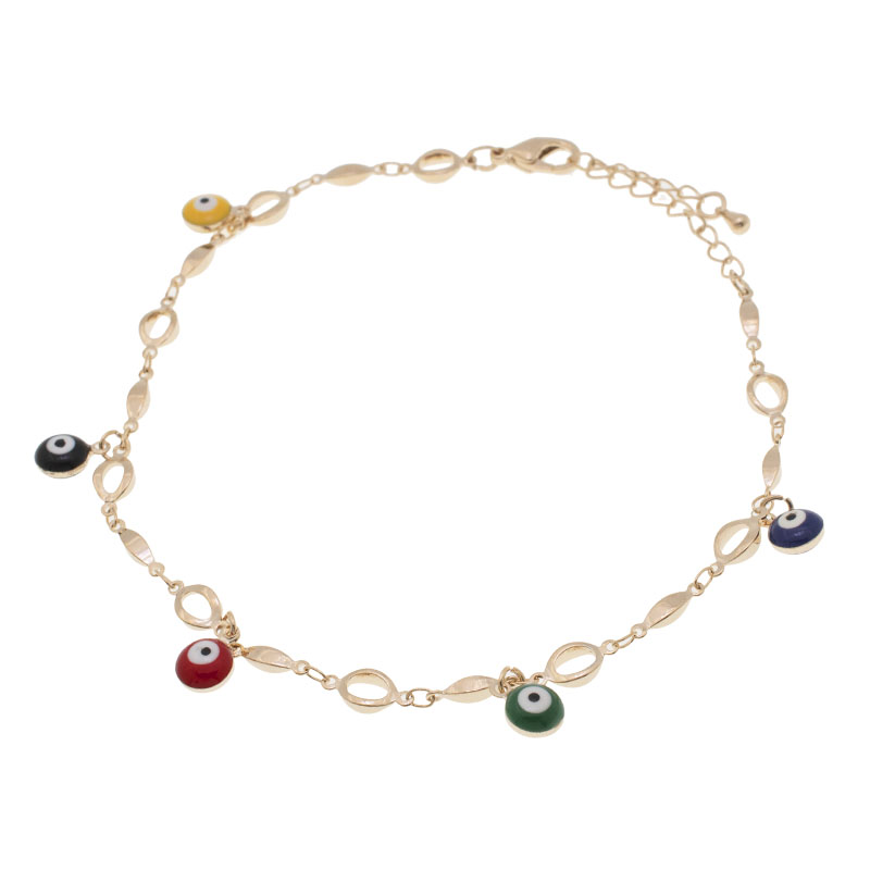 PULSERA CHAPA GOLDEN COLORS
