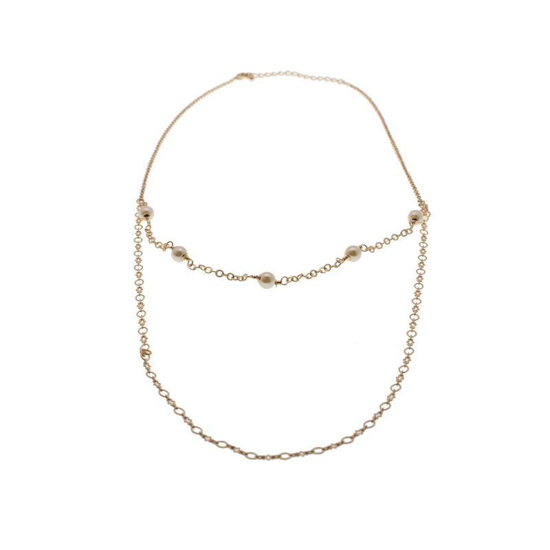 COLLAR CHAPA PEARLTIME